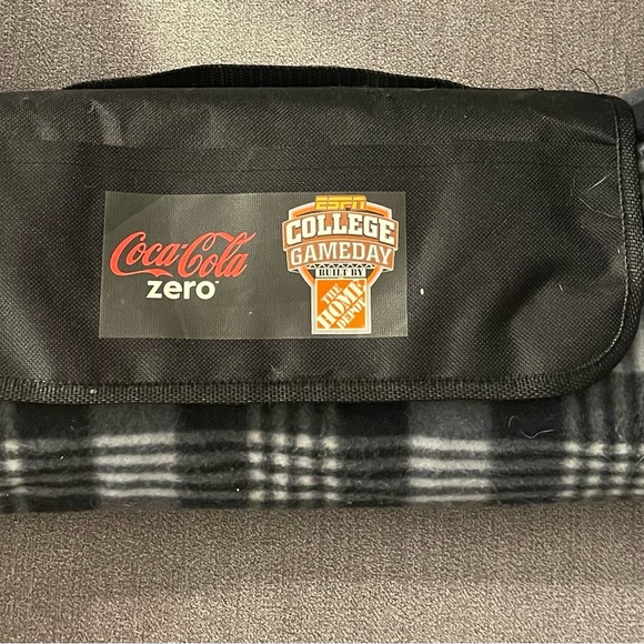 Sports ESPN Bedding Folding Blanket Espn Stadium Plastic On One